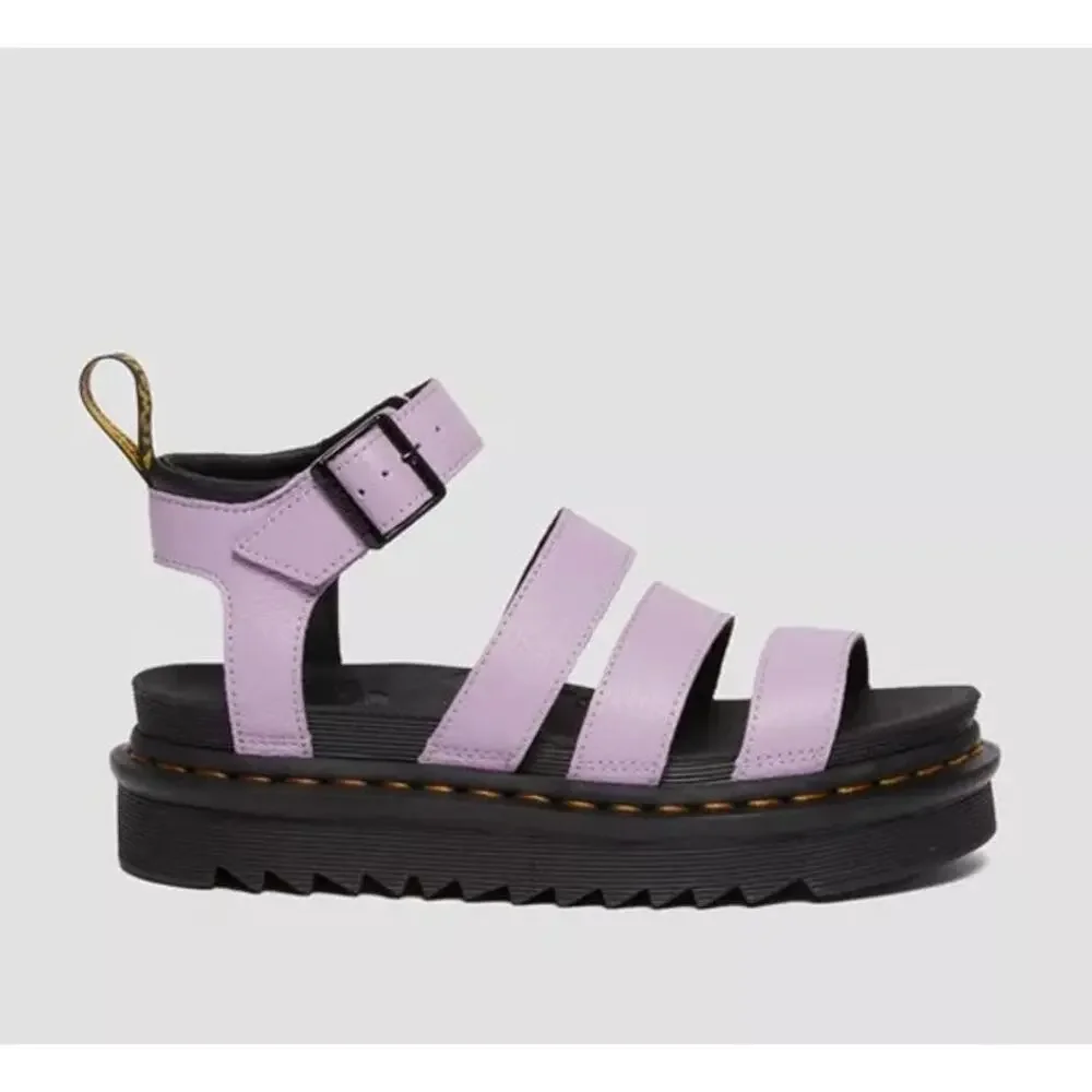 NEW DR. MARTENS BLAIRE SANDAL LILAC PISA WOMANS SIZE - 8 - Picture 10 of 16